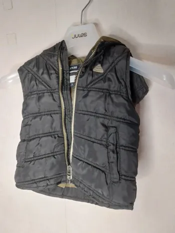 Doudoune noir " Kiabi"