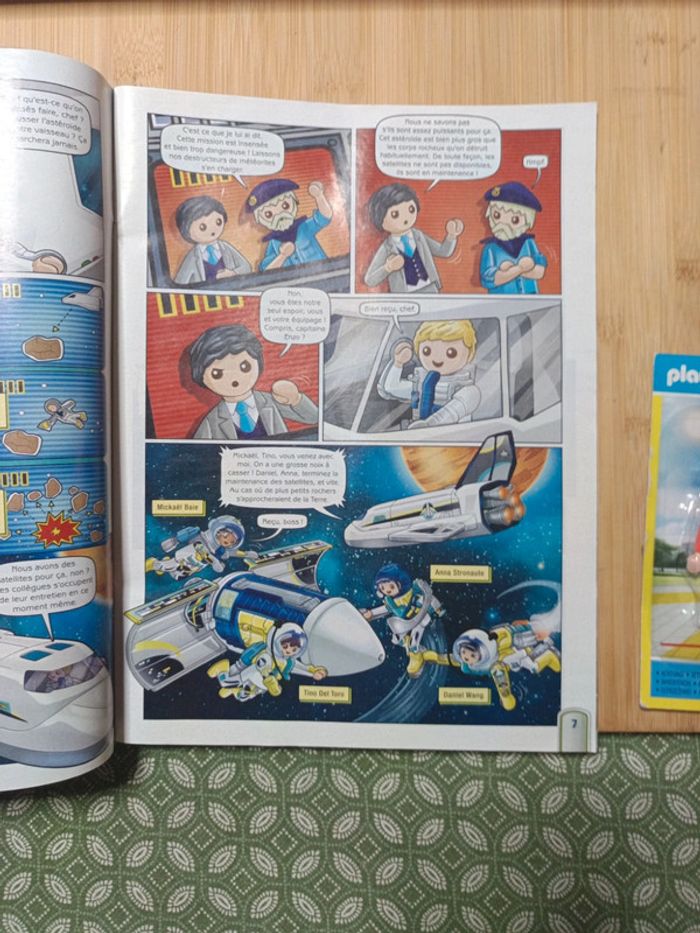 Magazine playmobil avec 2 personnages neuf - photo numéro 8