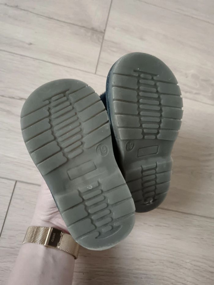 Bottines vernis bleu marine - photo numéro 2