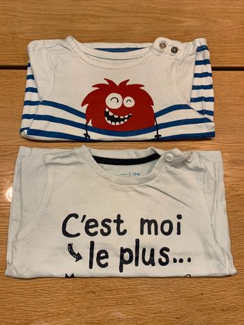 2 t-shirts ML