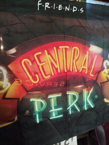 Bannière en tissu Central Perk 