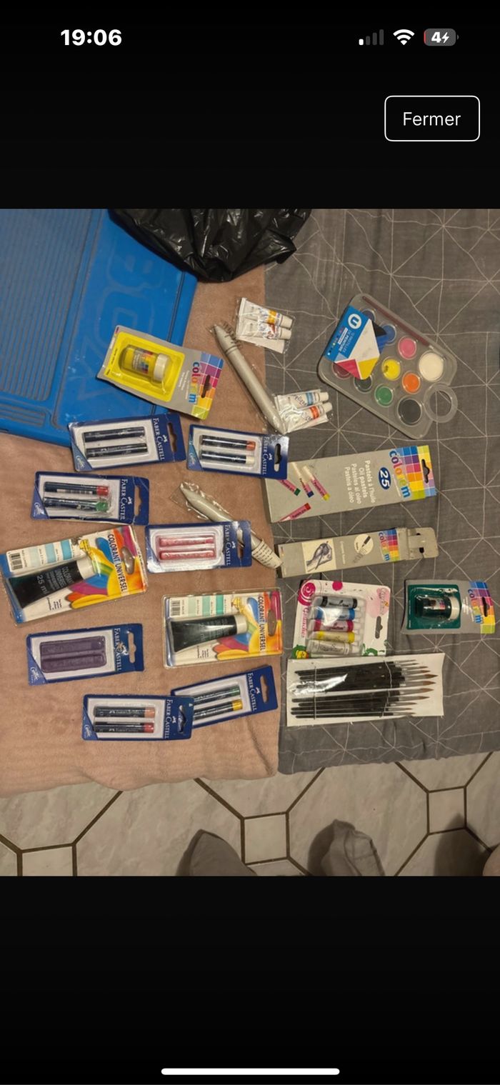 Lots peinture