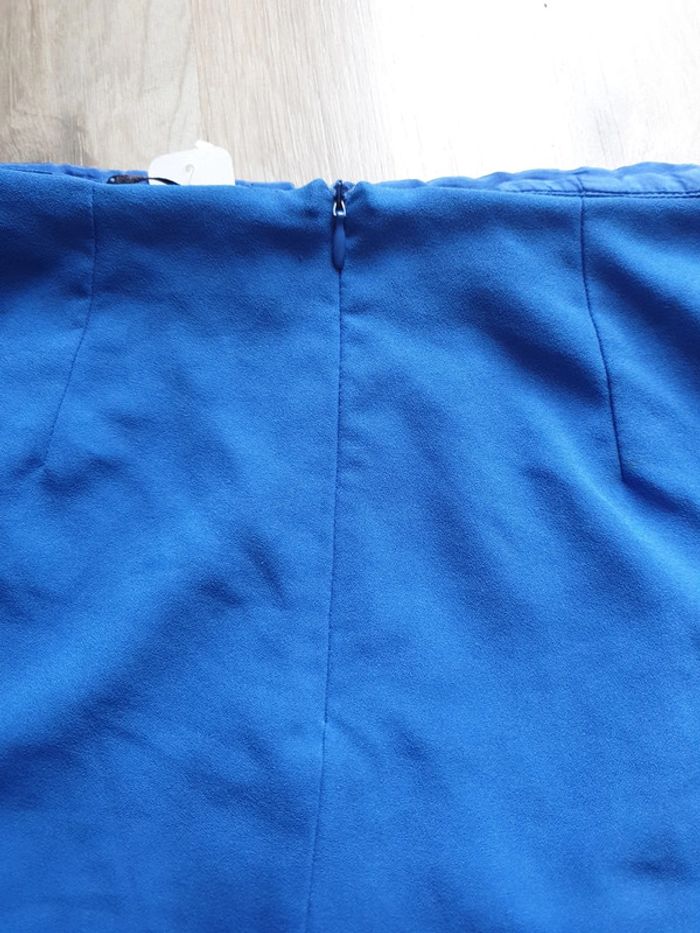 Jupe asymétrique bleu roi - photo numéro 6