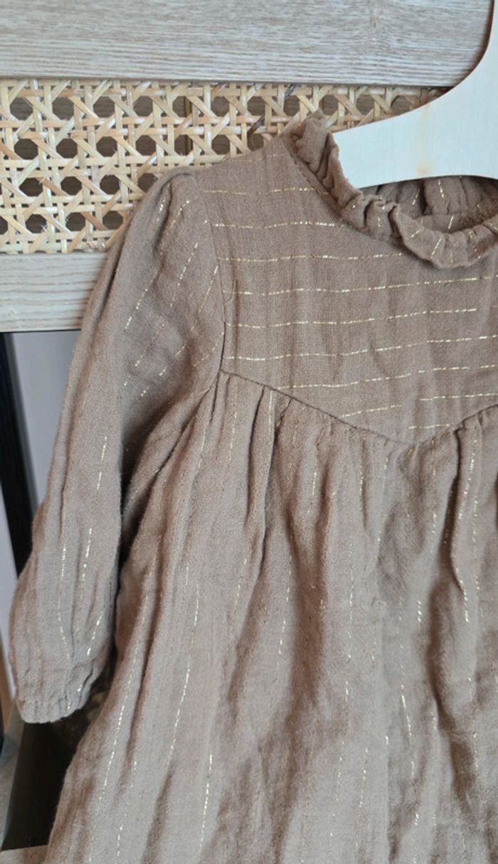 Robe marron doré Kiabi - photo numéro 3