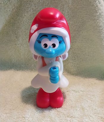 grande figurine Schtroumpfs la Schtroumpfette 14 cm Peyo 2016 Burger King