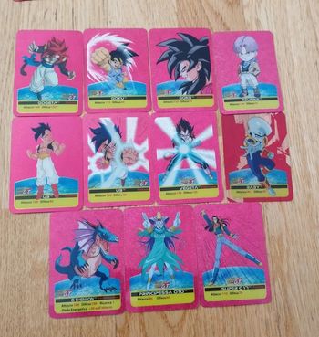 Lot Carte prism Lamincard Dragon Ball GT part serie 6 ITA card DBZ Holo set sp R