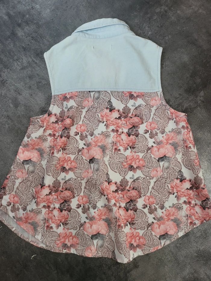 Chemisier fille 10 ans Gémo bon état - photo numéro 5