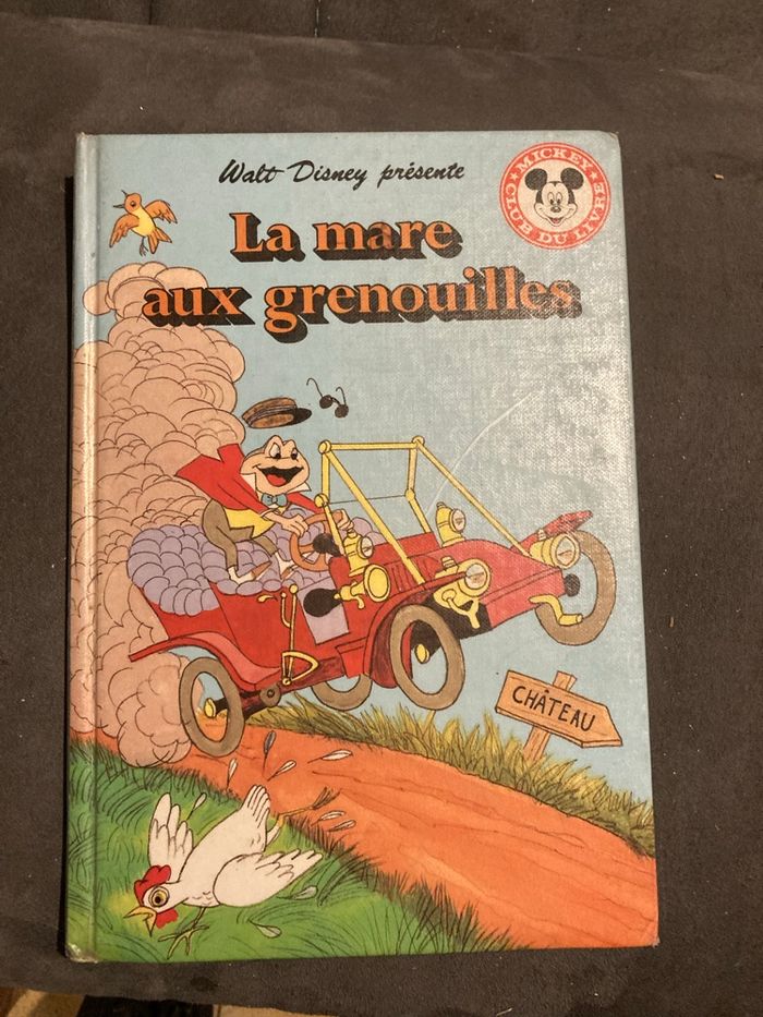 Livre Disney vintage La mare aux grenouilles
