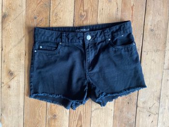 Short en jeans noir 34 denim & co