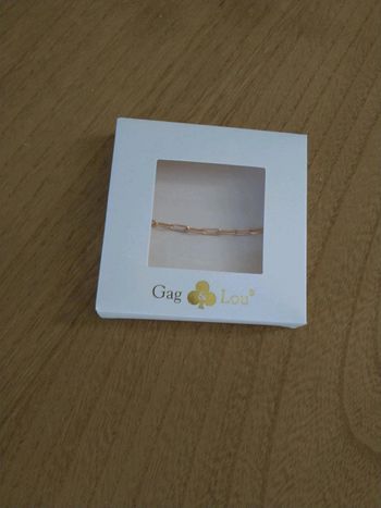 Bracelet plaqué or Gag and Lou