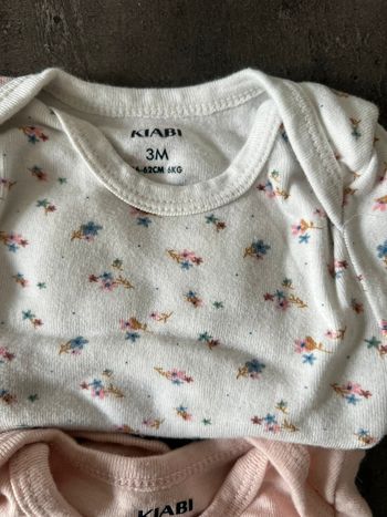 Lot de 2 bodies manches longues