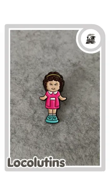 🚂 Pin's Polly Pocket vintage brune