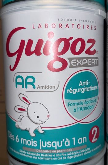 GUIGOZ ANTI-REGURGITATION 2ème âge 