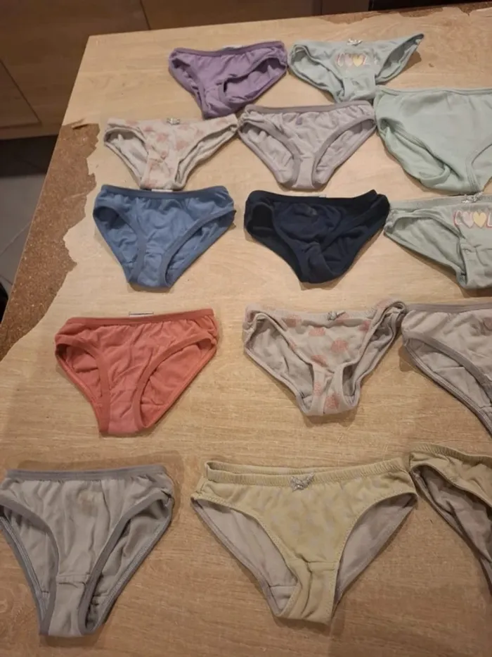 Lot de 18 culottes / boxer filles 👧 - photo numéro 4