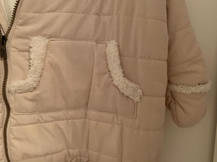 Combinaison chaude rose pâle 6 mois - photo numéro 5