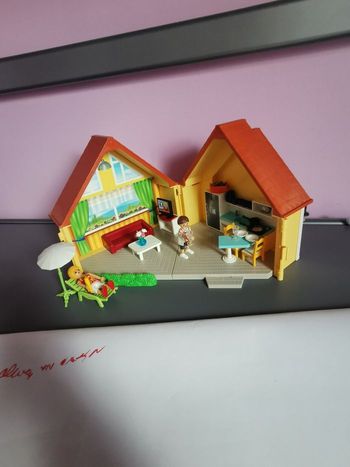 Playmobil maison de vacance