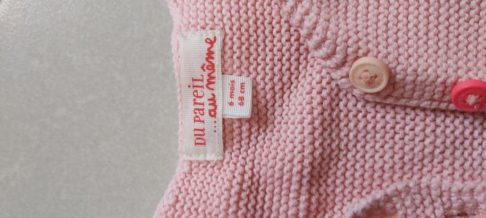 Gilet 6 mois - photo numéro 4