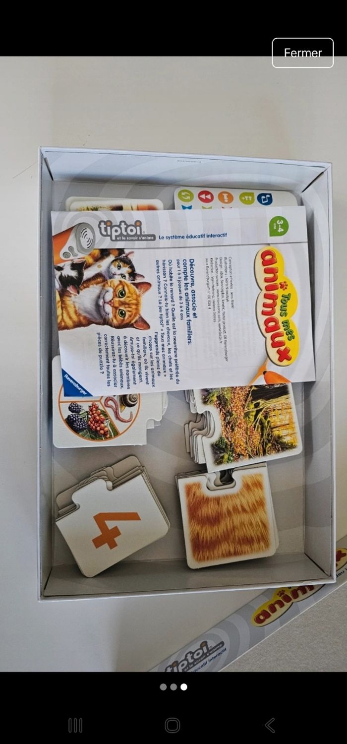 Jeu tiptoi tous mes animaux - photo numéro 3