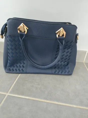 Sac à main bleu
