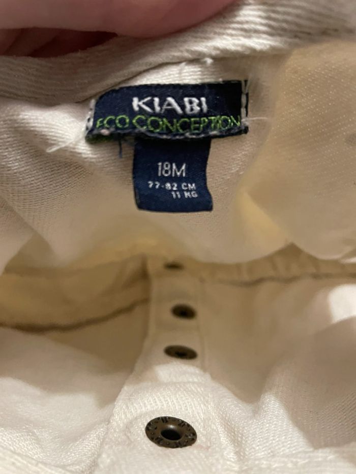 Salopette jeans clair 18 mois - photo numéro 4