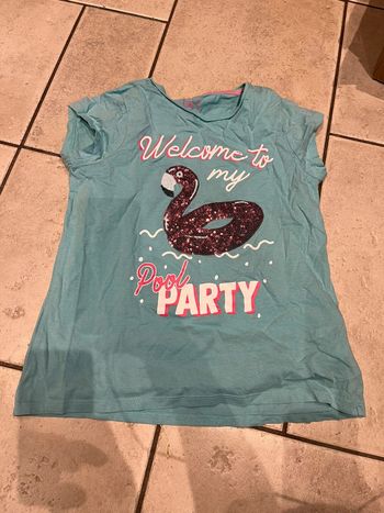 T-shirt flamand rose