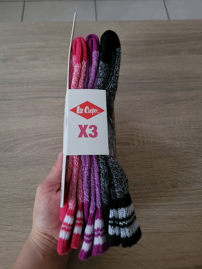 Lot de 3 paires de chaussettes en 36/38 - photo numéro 3