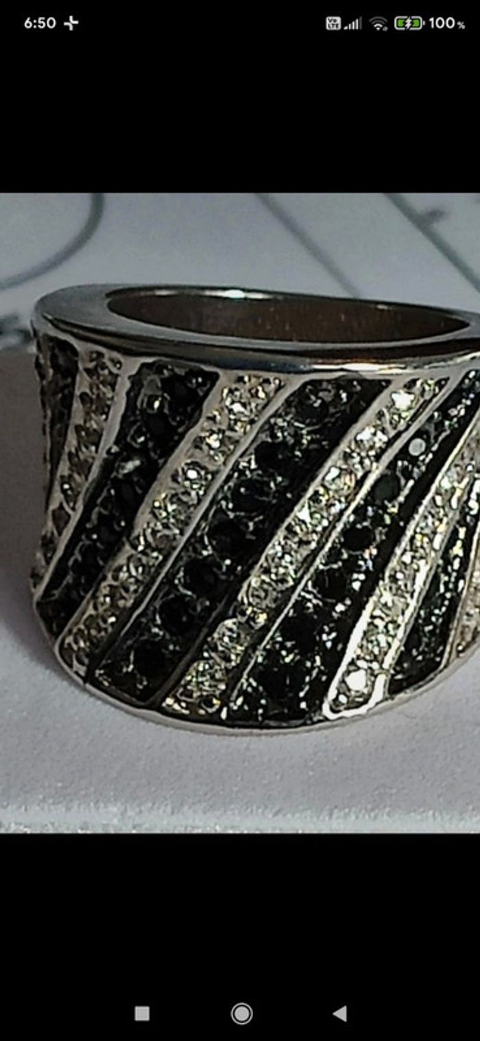 Bague cristaux - photo numéro 1