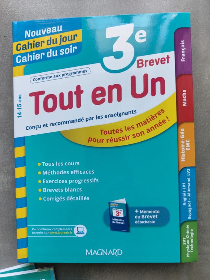 Lot livre 3ème brevet - photo numéro 4