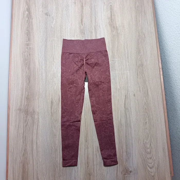 Legging gymshark femme s rouge rose - photo numéro 3
