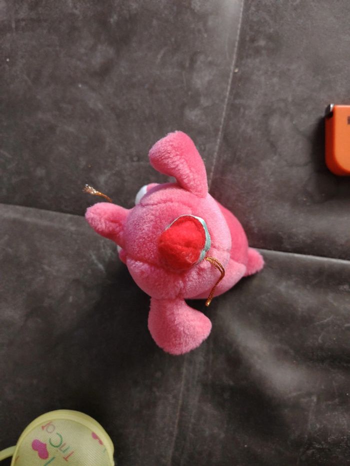 Peluche éléphant rose - photo numéro 5