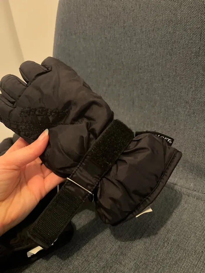 Gants Ski Snow Cuir Noir T7 - photo numéro 16