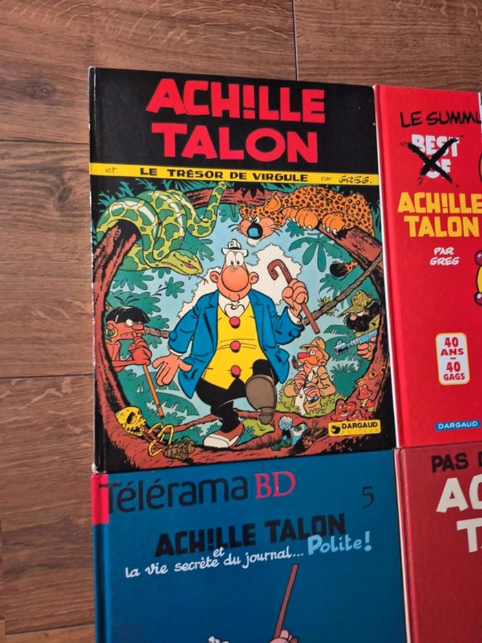 Lot de 5 bandes dessinées Achille Talon - photo numéro 2