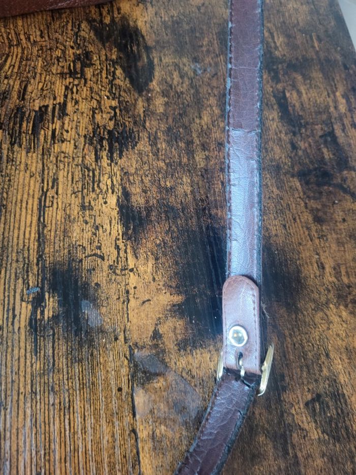 Sac a bandoulière cuir Vintage Dressing. - photo numéro 17