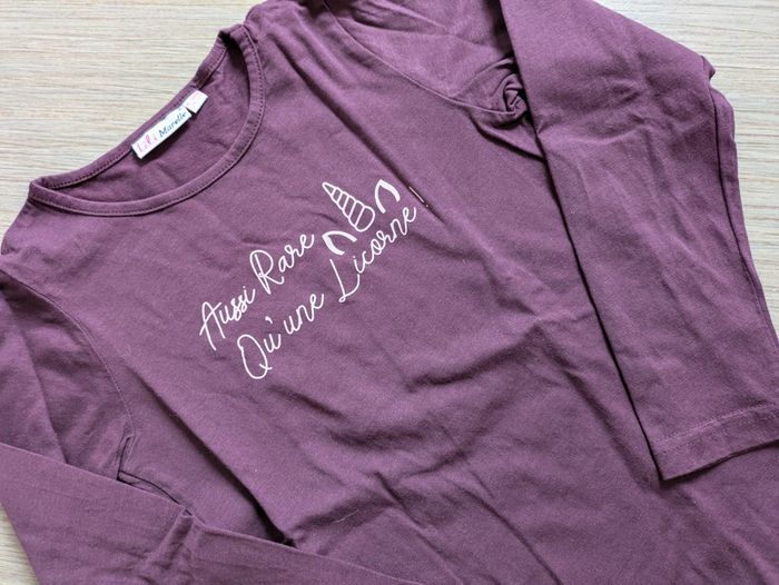 T shirt ML Lili marelle 6ans - photo numéro 2