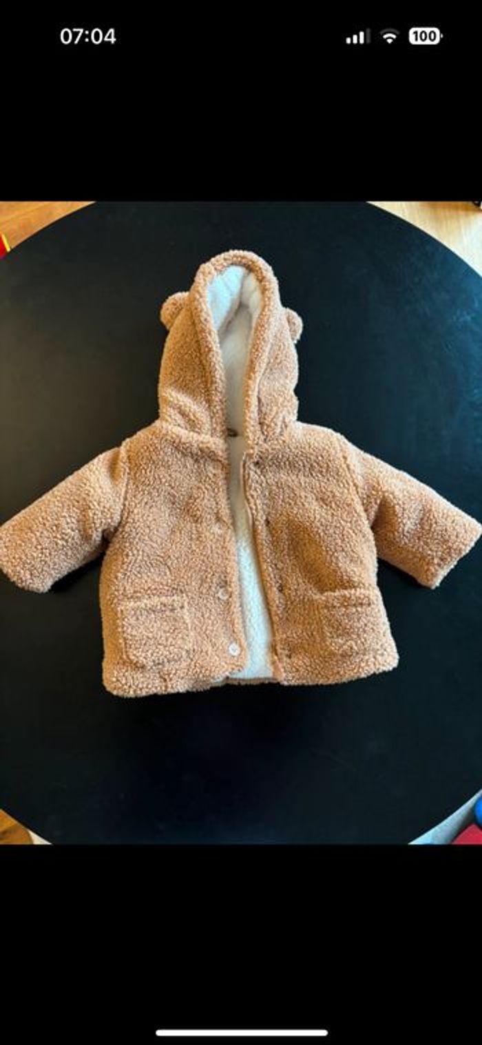 Manteau fourré polaire