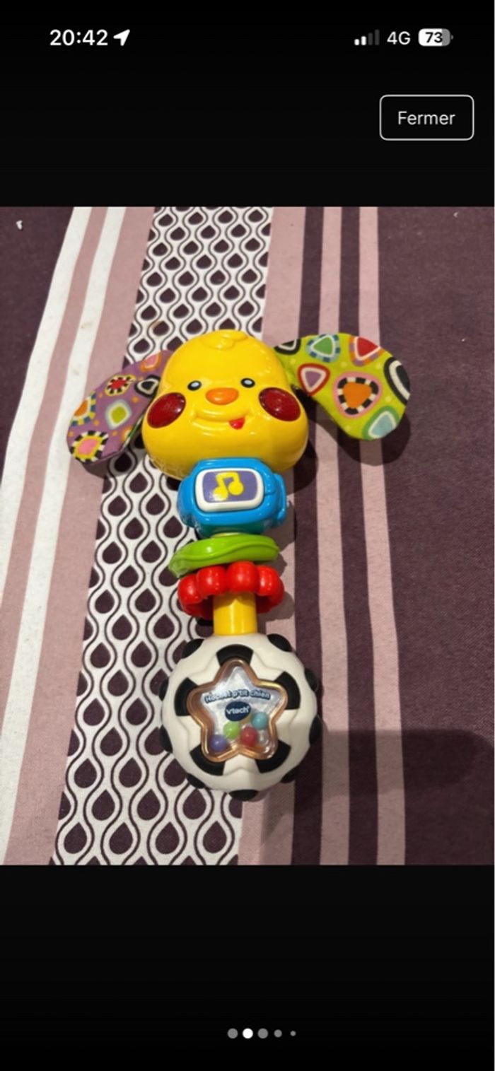 Lot hochet et jeux bébé - photo numéro 2