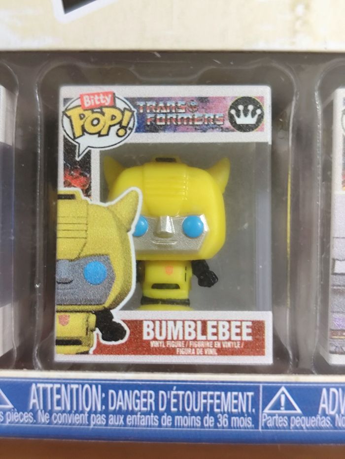 Lot 2 Boîtes x4 Bitty Pop! - Retro Toys - Transformers & Mr. Potato Head - photo numéro 8
