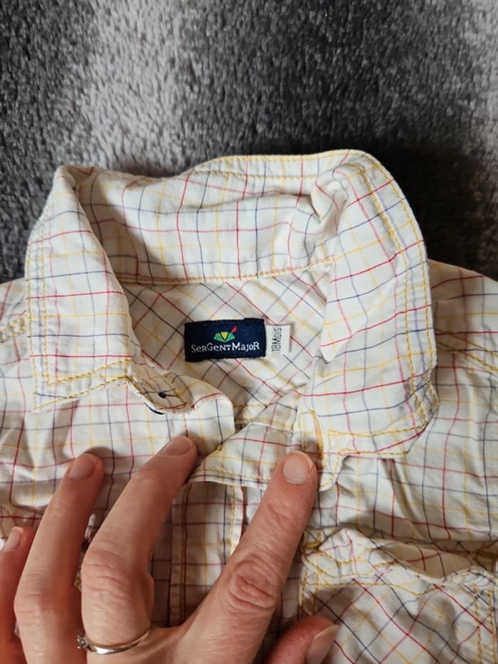 Chemise sergent major 18 mois - photo numéro 3