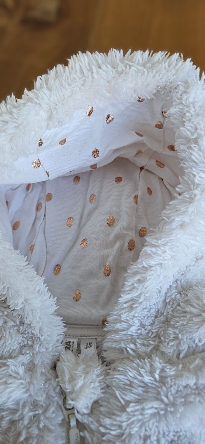 Manteau chaud bébé fille - photo numéro 3