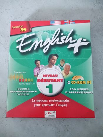 lot de 2 CD Rom PC English +