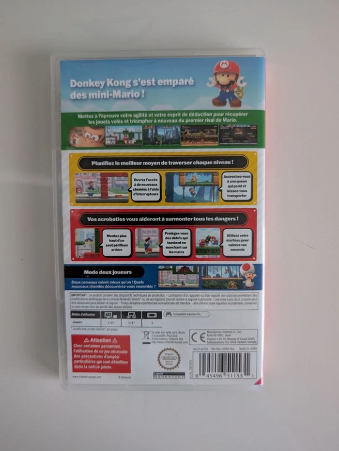 Mario vs Donkey Kong switch - photo numéro 2