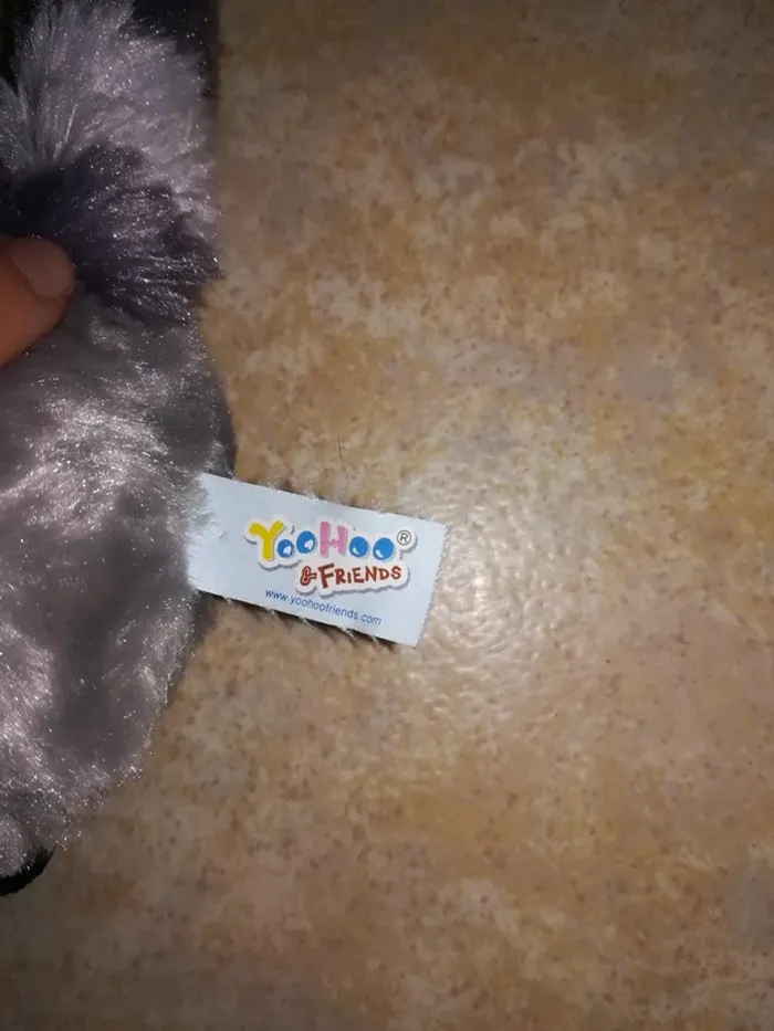 Lot de 2 doudous Yoohoo&friends, pingouin et lémurien - photo numéro 9