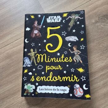 Livre enfant Disney 5 minutes pour s'endormir star wars