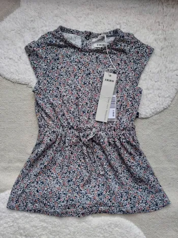 🌸 Robe fleurie IKKS – Taille 12 mois (Neuve) 👶