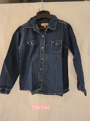 Chemise 5 ans