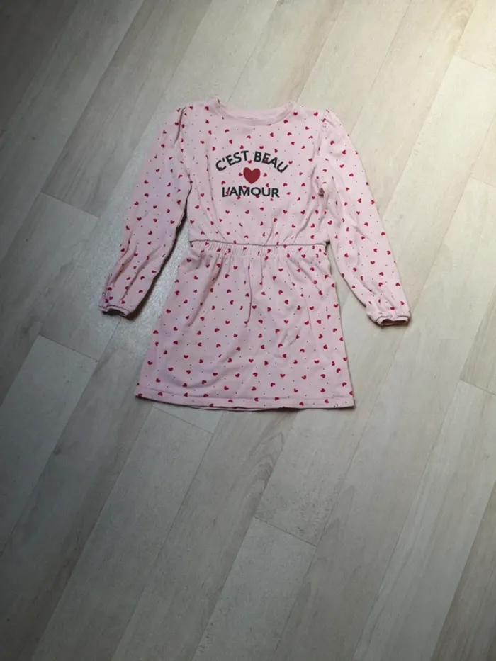 Robe chaude 8ans
