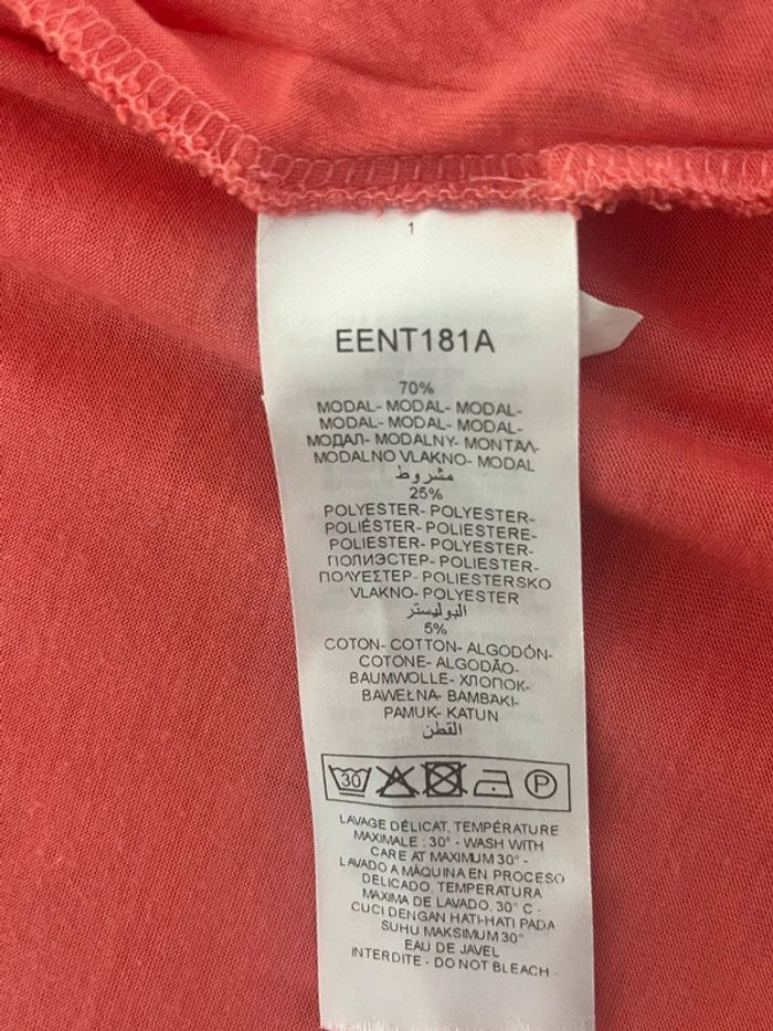 Blouse chic rose manches papillon plumetis NafNaf - photo numéro 7