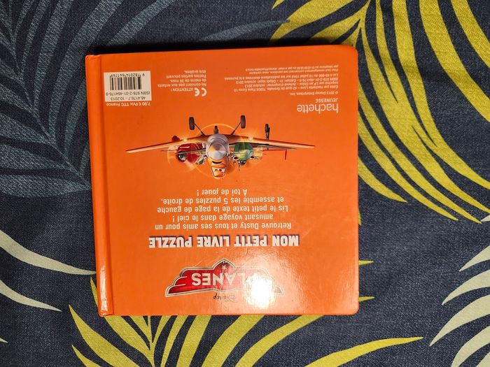 Livre mon petit livre puzzle planes disney enfant 5x9 pièces - photo numéro 2