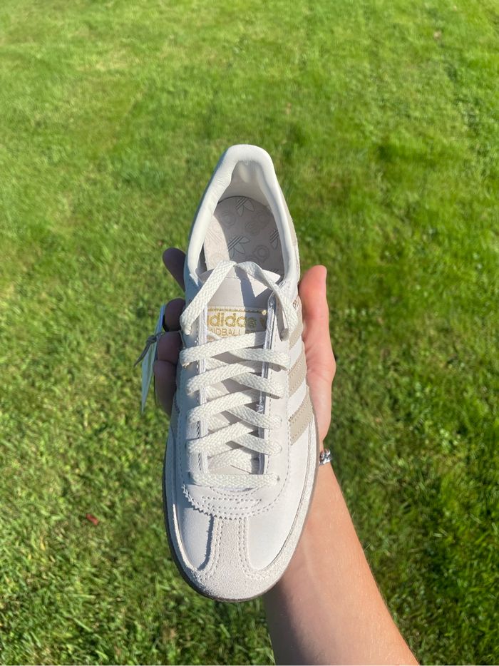 Adidas Handball Spezial Alumina / Wonder Beig - 35,5 Femme - photo numéro 5