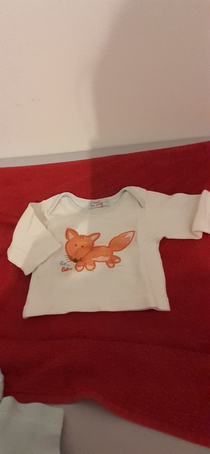 Lot haut bébé 1 mois - photo numéro 3